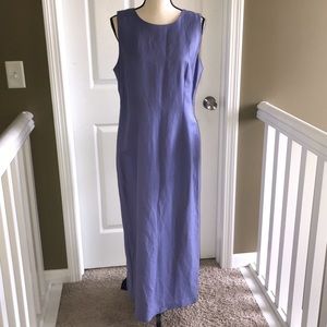NEW Jillian Jones fully lined linen maxi dress